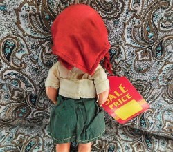english 6 inch red scarf bk